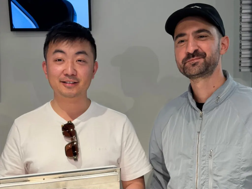 Carl Pei and Akis Evangelidis, Nothing's co-founders.