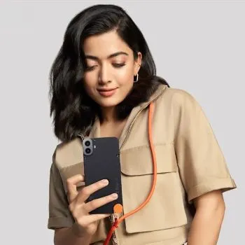 Rashmika with CMF Phone 1. Source: CMF by Nothing